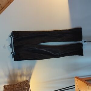 Velvet dark forest green pants